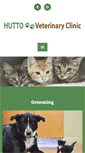 Mobile Screenshot of huttovetclinic.com